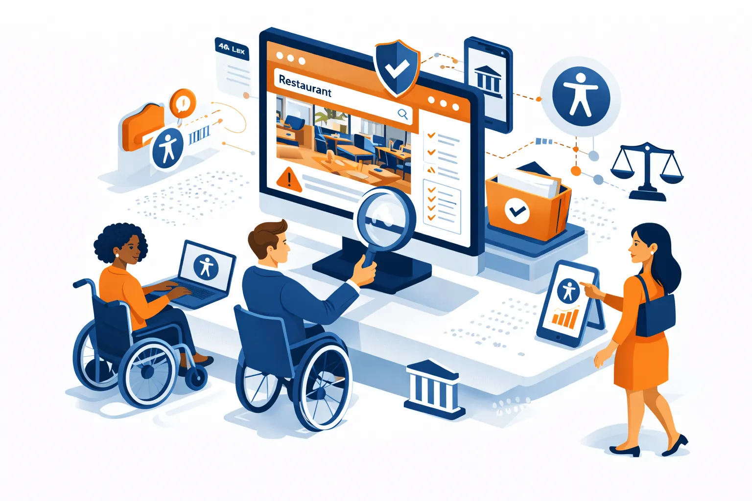 Dental clinics appear frequently in accessibility lawsuits.