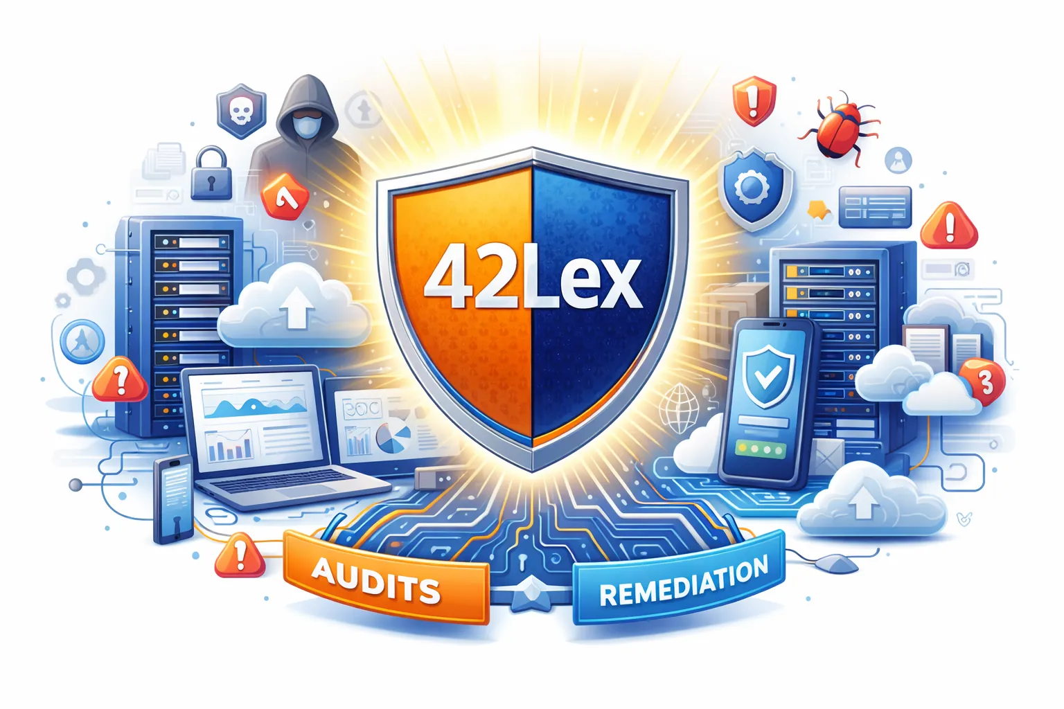 42Lex compliance shield diagram