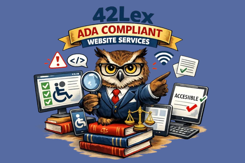 42Lex Sentry Owl – professional ADA website compliance audit and WCAG remediation expert