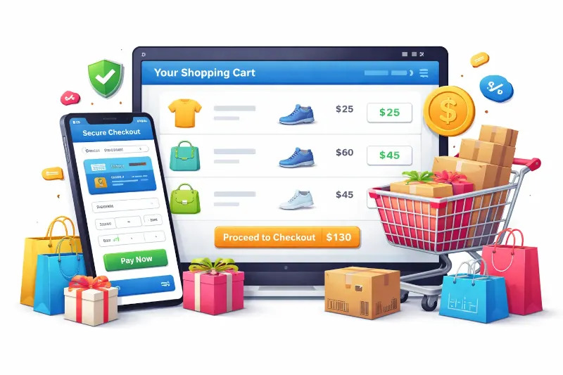 E-commerce shopping cart accessibility audit for ADA compliance and WCAG remediation